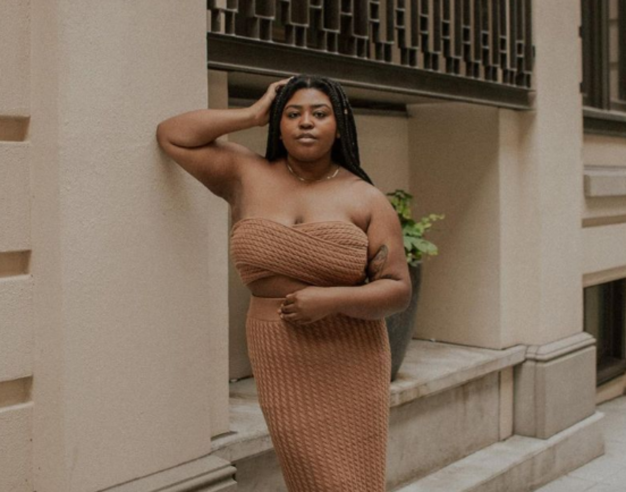 Candace Molatore Teaches Us How To Love Our Bodies And Wear Neutrals Right